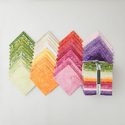 Full Bloom Batiks Fat Quarter Bundle