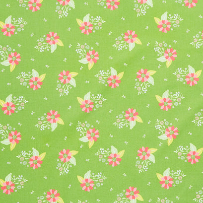 Strawberry Lemonade - Carnation Fresh Grass Yardage