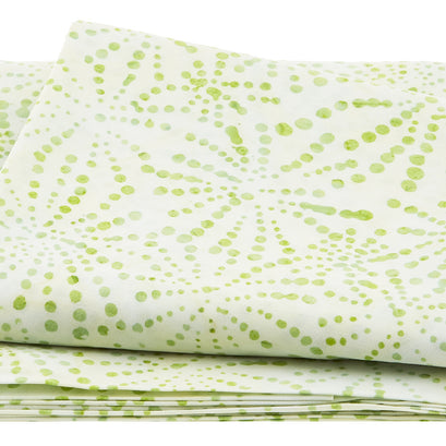 Dots Citrus Green 2 Yard Cut