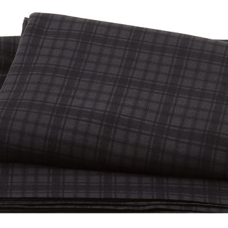 Peppermint Parlor - Plaid Black 3 Yard Cut