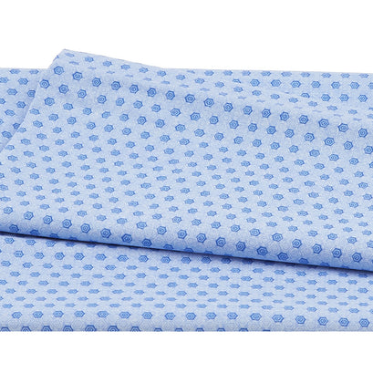 Nana Mae Four - Geometric Blue 2 Yard Cut