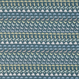 D Is For Dinosaur - Dino Stripe Iron Digitally Printed Yardage Primary Image