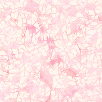 Tonga Batiks - Abstract Geo Shapes Melon Yardage