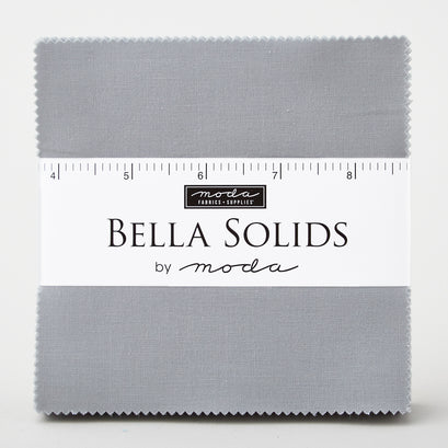 Bella Solids Silver Charm Pack