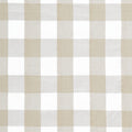 Easy Living Toweling - Big Checks Flax Off White Yardage Primary Image
