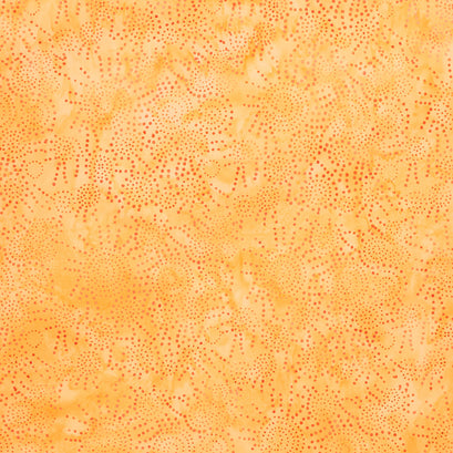 Full Bloom Batiks - Dots Light and Dark Orange Yardage