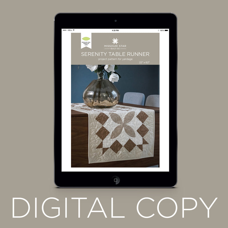 Digital Download - Serenity Table Runner Pattern by Missouri Star Primary Image