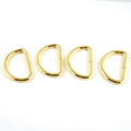 Emmaline 1" D-Rings - Set of Four Gold Primary Image