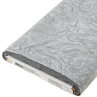 Collection CF - Charcoal Waves 10 Yard Bolt
