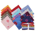 Saturday Stash Guinea Flower Fat Quarter Bundle Primary Image