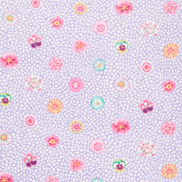 Kaffe Collective - August 2022 Guinea Flower Lavender Yardage Primary Image