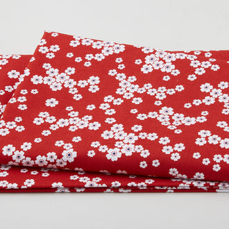 Anthem - Spaced Floral Red 2 Yard Cut