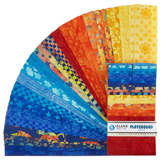 Playground Batiks Favorites Strips