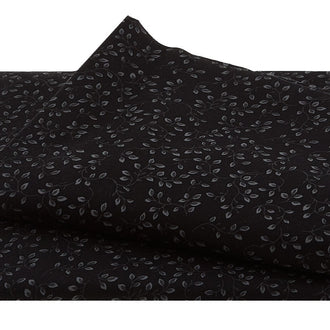 Folio - Vines Black 108" Wide Backing 3 Yard Cut