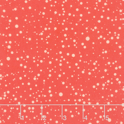 Quilted Christmas Dots - Red Cherry Yardage