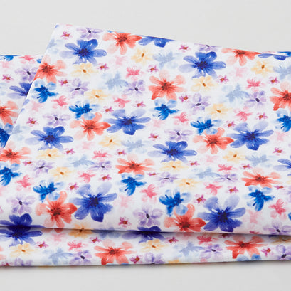 Tranquility - Small Floral White 2 Yard Cut