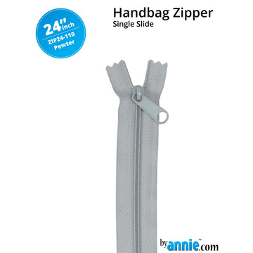 ByAnnie 24" Zipper - Pewter Primary Image