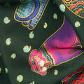 Kindred Canines - Tossed Dogs Black Yardage Alternative View #1