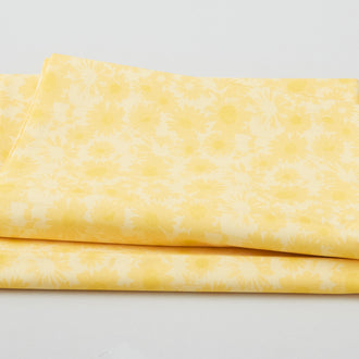 Floral Texture Favorites - Yellow 2 Yard Cut