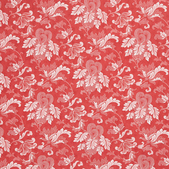 Collection for a Cause: Etchings - Friendly Flourish 108" Wide Backing Red