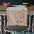 Spring Flowers Table Runner Embroidery Kit