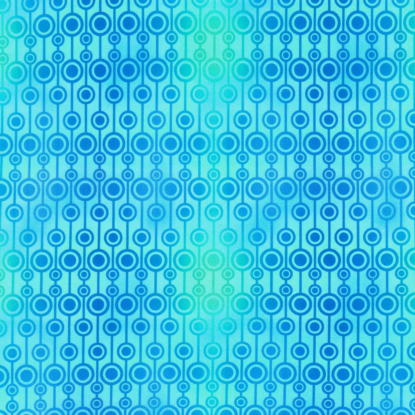 PAWsitivity - Circles Blue Yardage Primary Image