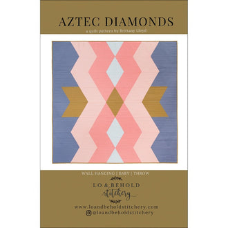 Aztec Diamonds Quilt Pattern