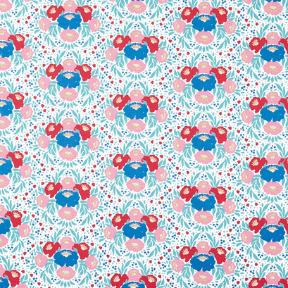 Jubilee - Autumn Bouquet Teal Yardage