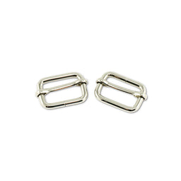 Emmaline 1" Wire Formed Strap Sliders - Set of Two Nickel Primary Image