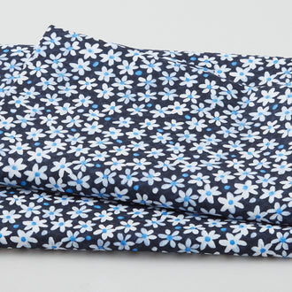 Flowerfields - Floret Black 2 Yard Cut
