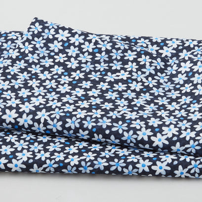 Flowerfields - Floret Black 2 Yard Cut