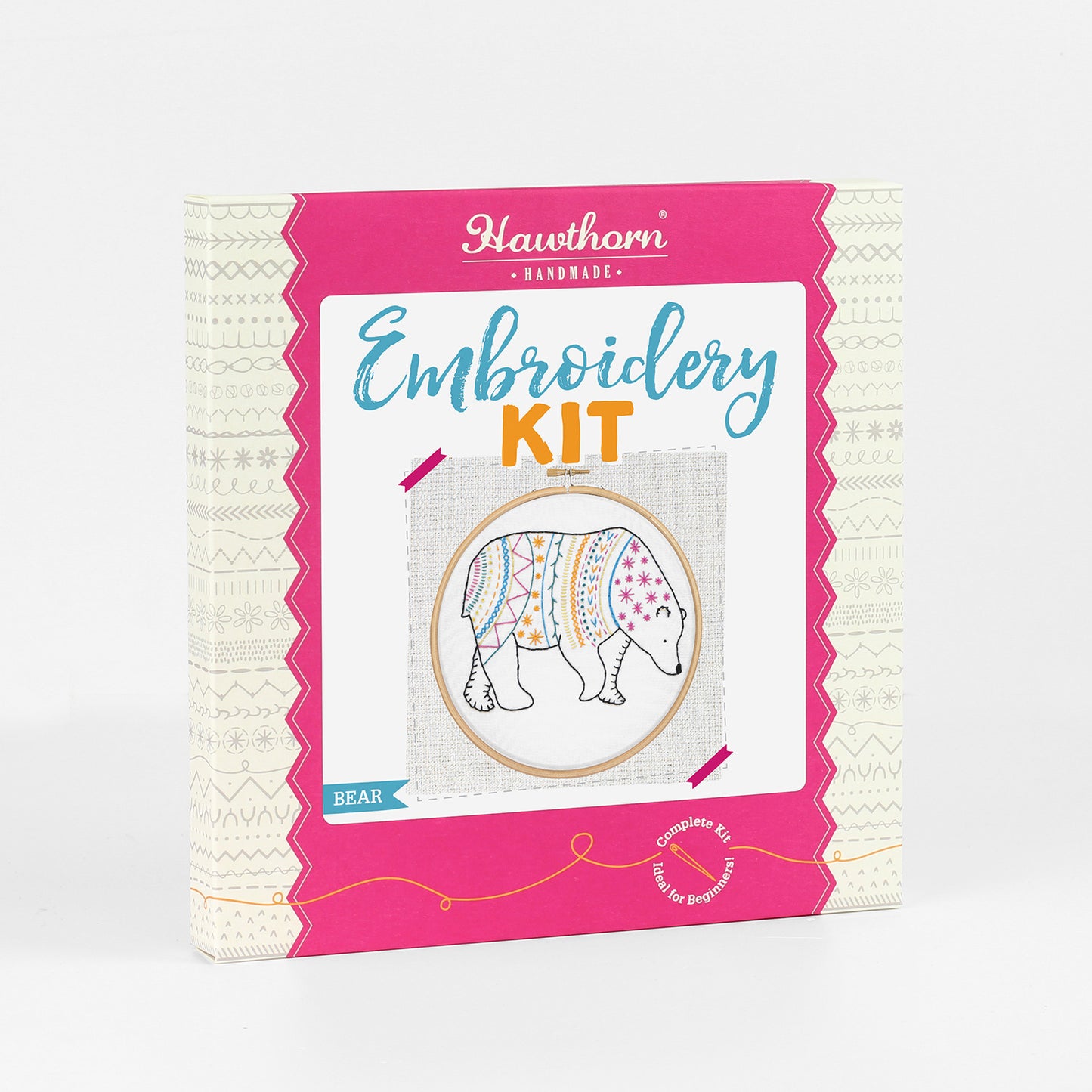 Bear Embroidery Kit Alternative View #2