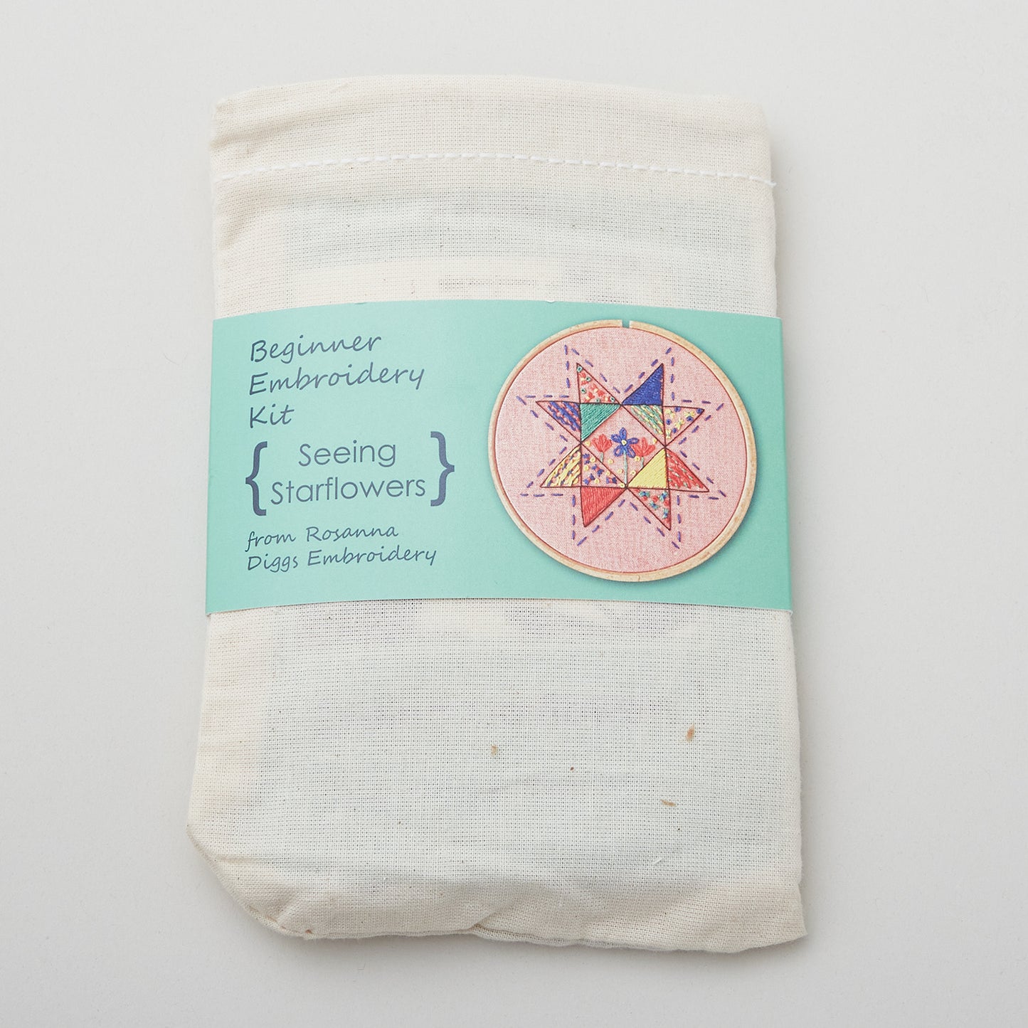Seeing Starflowers Embroidery Kit Alternative View #4
