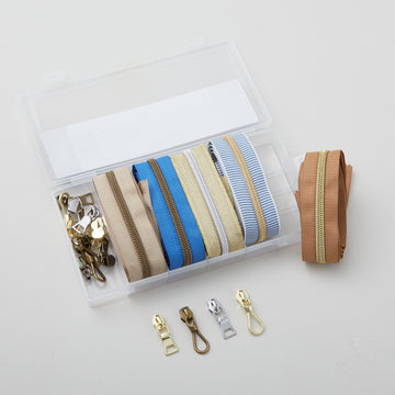 Sallie Tomato Coastal Zipper Bundle Primary Image