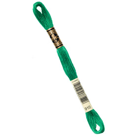DMC Embroidery Floss - 910 Dark Emerald Green Primary Image