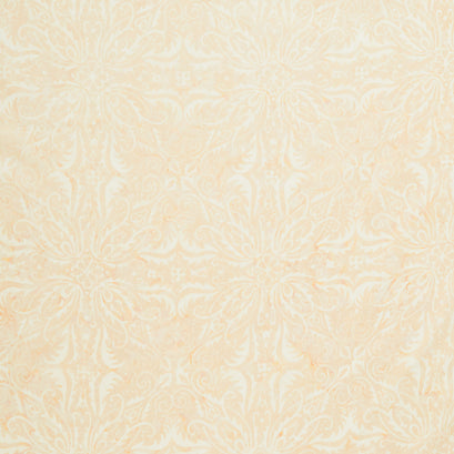 Tonga Pansy - Symmetrical Floral Tiles Sand Yardage
