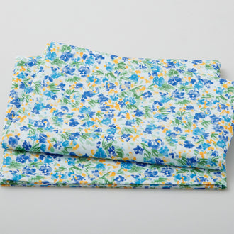 Blue Muse - Morning Meadow White 2 Yard Cut