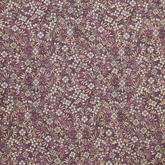 Imperial Collection - Honoka Plum Colorstory Vines Plum Metallic Yardage