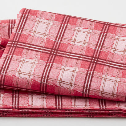 Pathways - Plaid Pink 3 Yard Cut