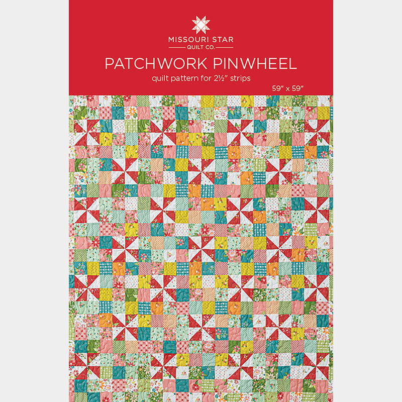 Patchwork Pinwheel Quilt Pattern by Missouri Star Primary Image