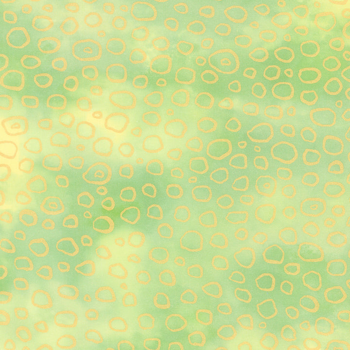 Chromaticity - Circles Pear Yardage Primary Image