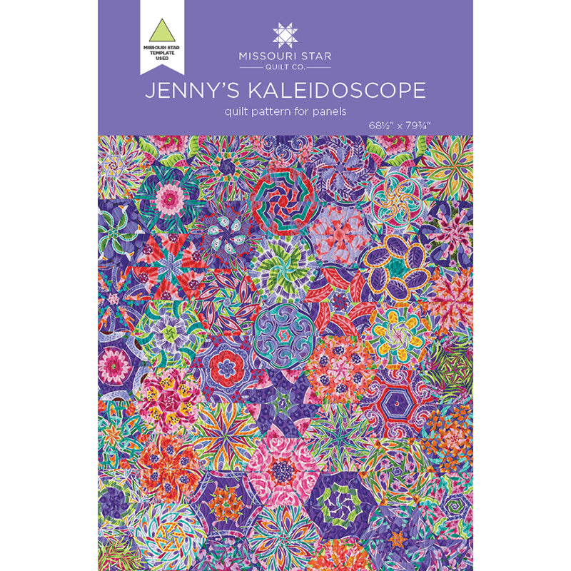 Jenny's Kaleidoscope Quilt Pattern by Missouri Star Primary Image