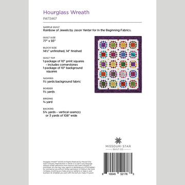 Digital Download - Hourglass Wreath Quilt Pattern by Missouri Star Alternative View #1