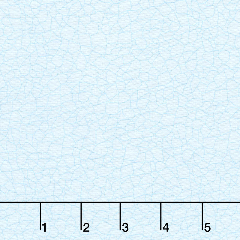 Polar Bear Attitude - Crackle Light Blue Yardage Primary Image