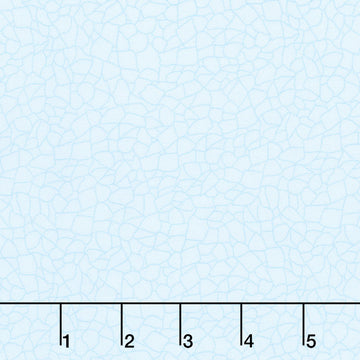 Polar Bear Attitude - Crackle Light Blue Yardage Primary Image