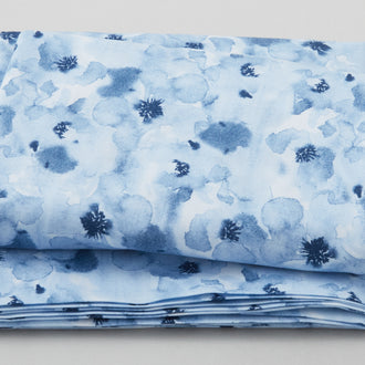 Enchantment - Packed Floral Blue 3 Yard Cut