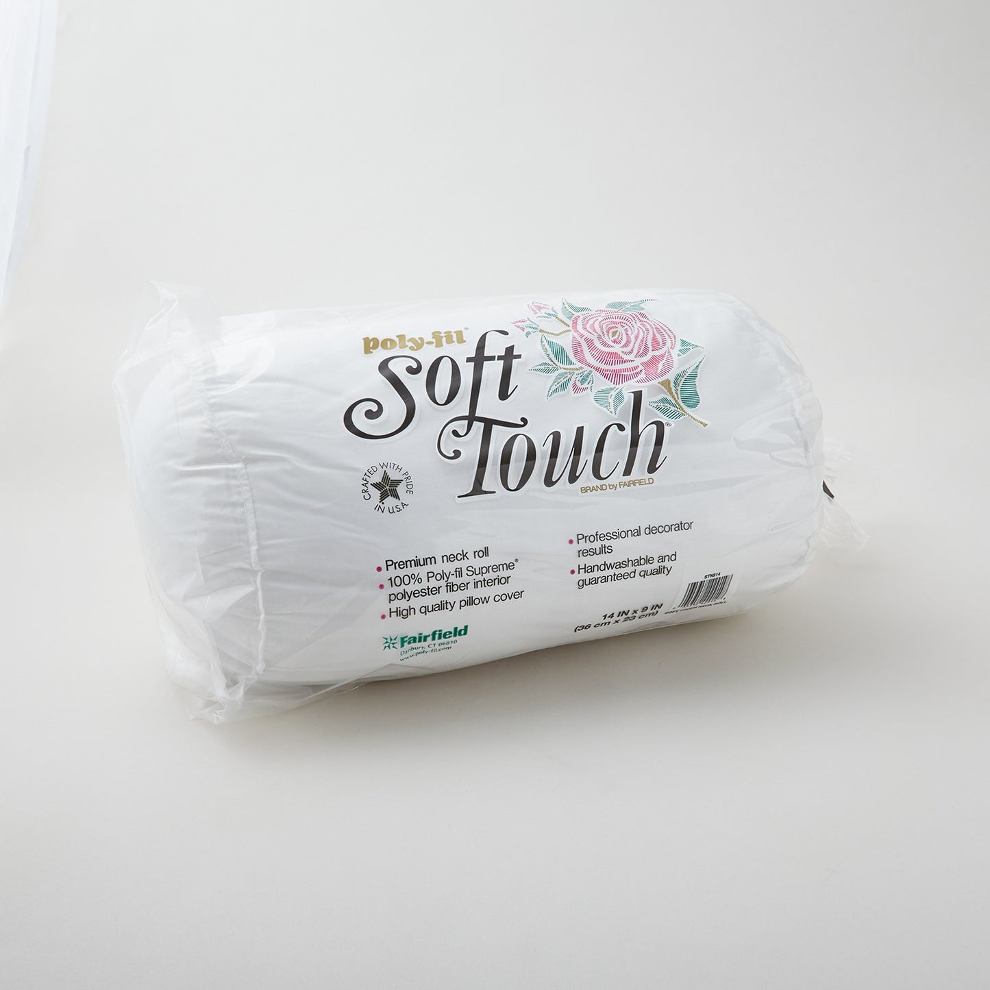 Soft Touch Neck Roll Pillow - 9" x 14" Primary Image