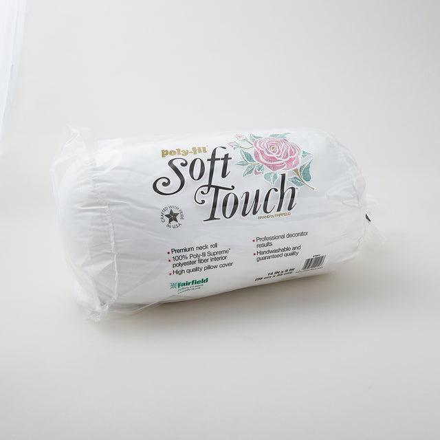 Soft Touch Neck Roll Pillow - 9" x 14" Primary Image