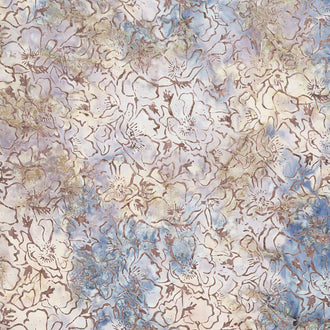 Tonga Batiks - Lakeside Poppy Field Canoe Yardage