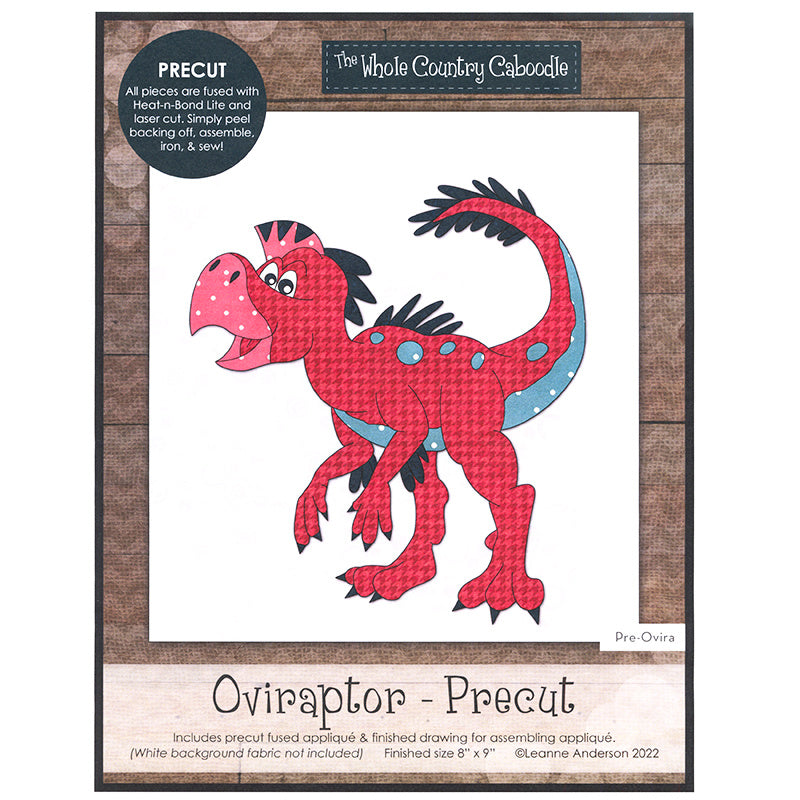Oviraptor Precut Fused Applique Pack Primary Image